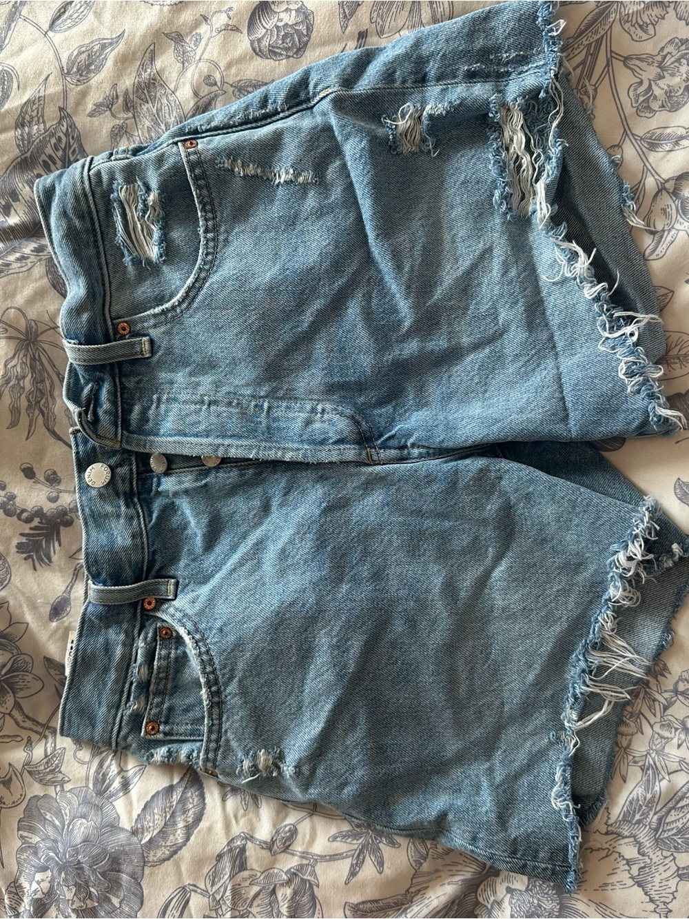 Denim forum ex boyfriend midi short